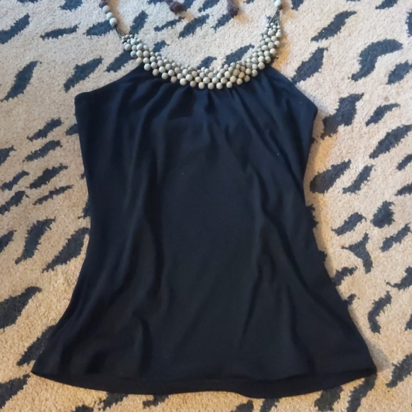 Black halter tank top by L8TeR - Picture 4 of 7